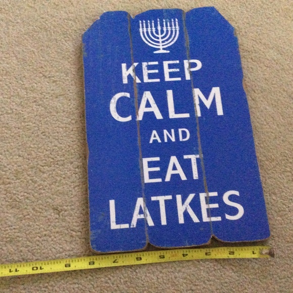Keep Calm and Eat Latkes - Wall Decor Art - Picture 5 of 5